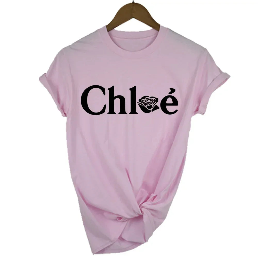 High Quality Lady T-Shirt Summer Luxury Brand Alphabet Print Women T-Shirt Women Fashion Graphic Women Top Street Ladies Shirt Streetsharks