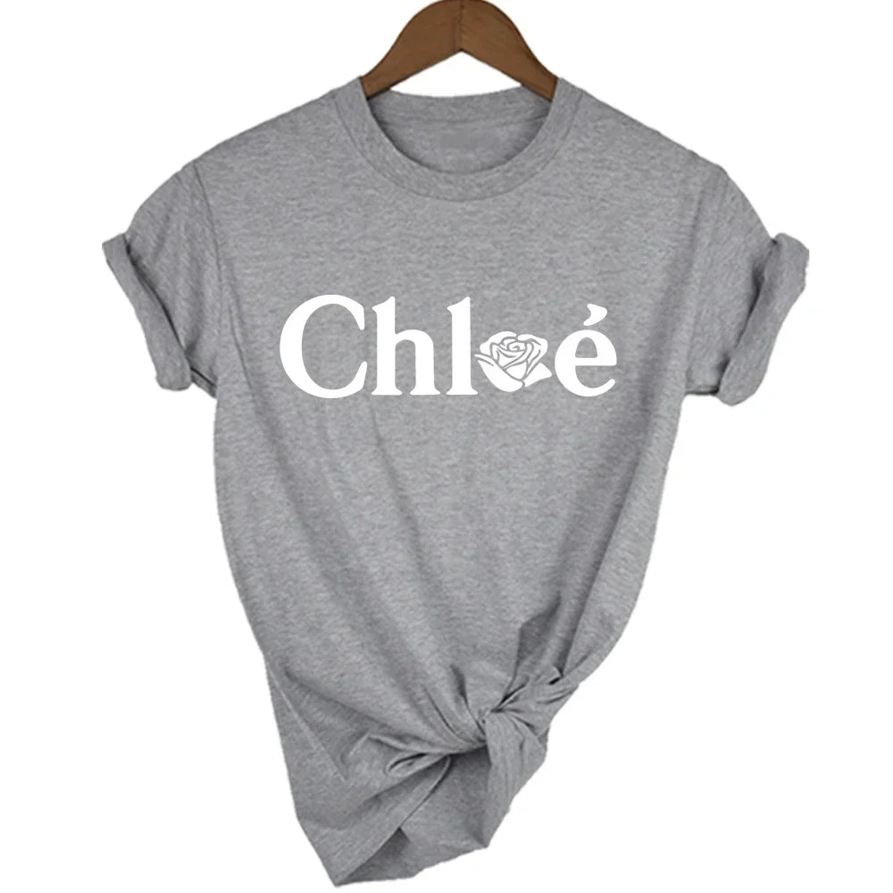 High Quality T-shirt 2024 Summer Luxury Brand Alphabet Print T-shirt Women's Fashion Graphic Women's Top Street Women's Shirt Streetsharks