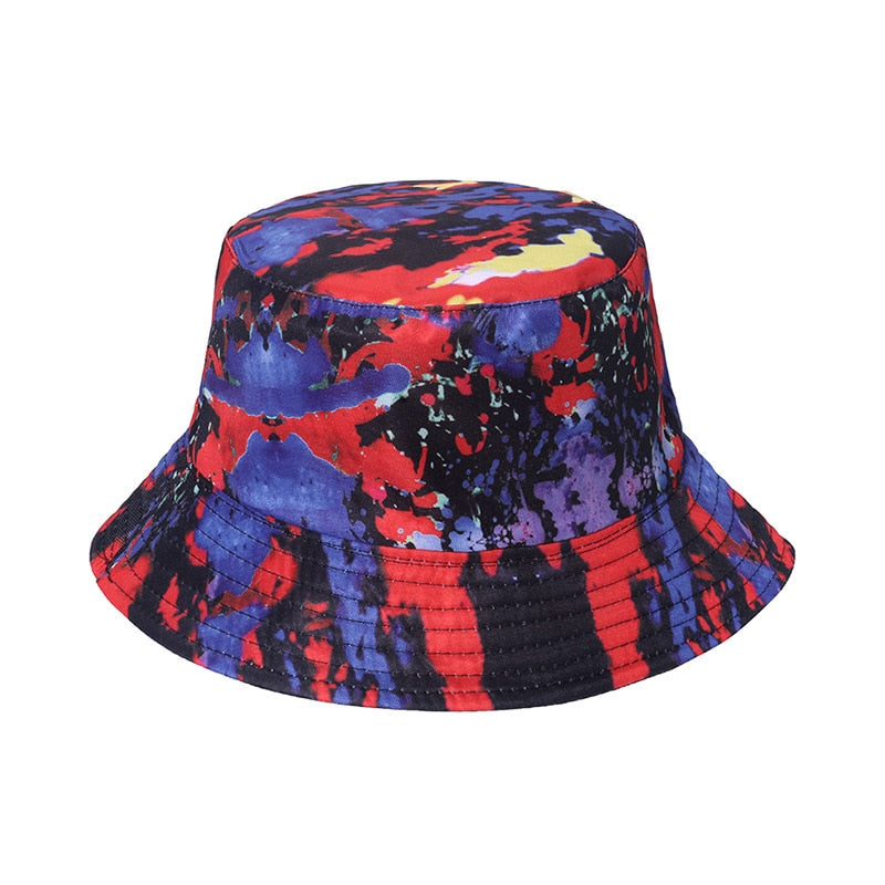 Double-sided Men's And Women's Cotton Bucket Hats Ladies Summer Sunscreen Panama Sun Hats Outdoor Fisherman Hats -  Streetsharks