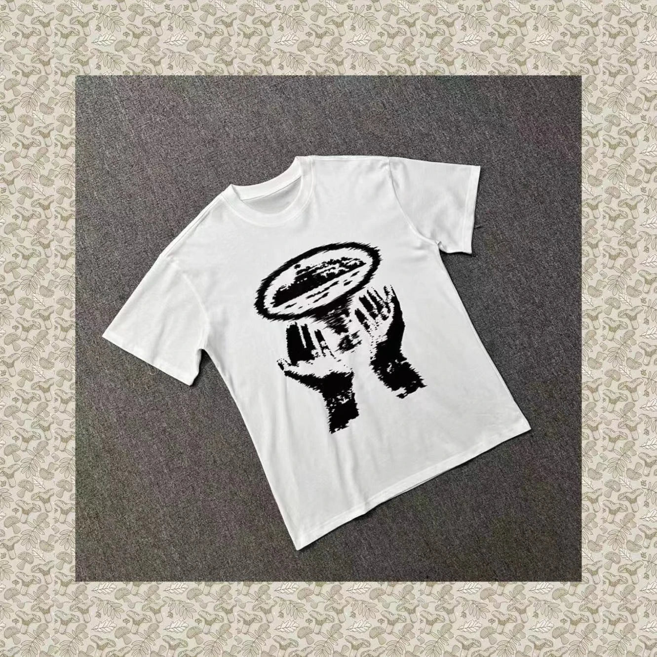 Men's and Women's New Summer Short Sleeved Trendy T-shirt Loose High-end Luxury Men's and Women's Brand Pure Cotton Printe luxecrown.co.uk