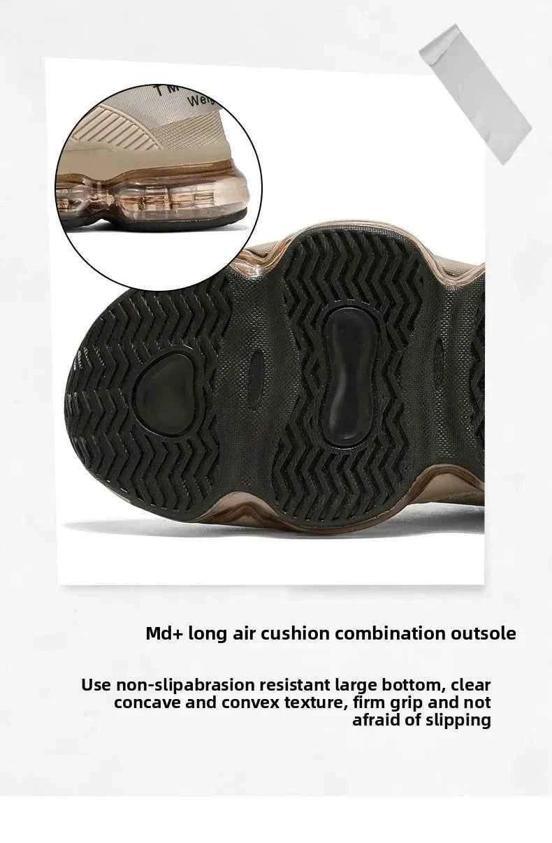 Shock Absorption Running Shoes Breathable Mesh Upgraded Version Summer New Style for Teenagers Sports Sneakers Comfortable Slip-
