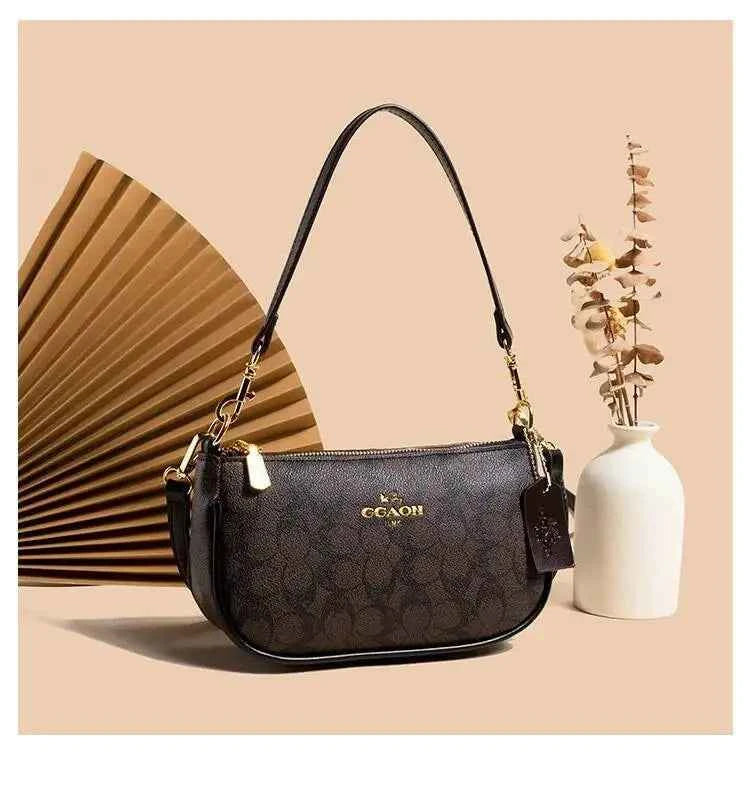 Elegant Women's Underarm Bag Hot Popular Ladies Shoulder Bag PU Leather Luxury Handbag Ladies Bag Designer Crossbody Bag