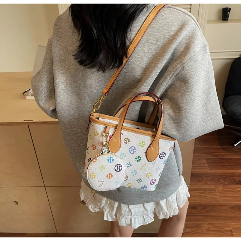 Women Luxury High End Leather Tote Bag Fashion Elegant Shoulder Handbag Classic Crossbody Daily Commuter Look luxecrown.co.uk