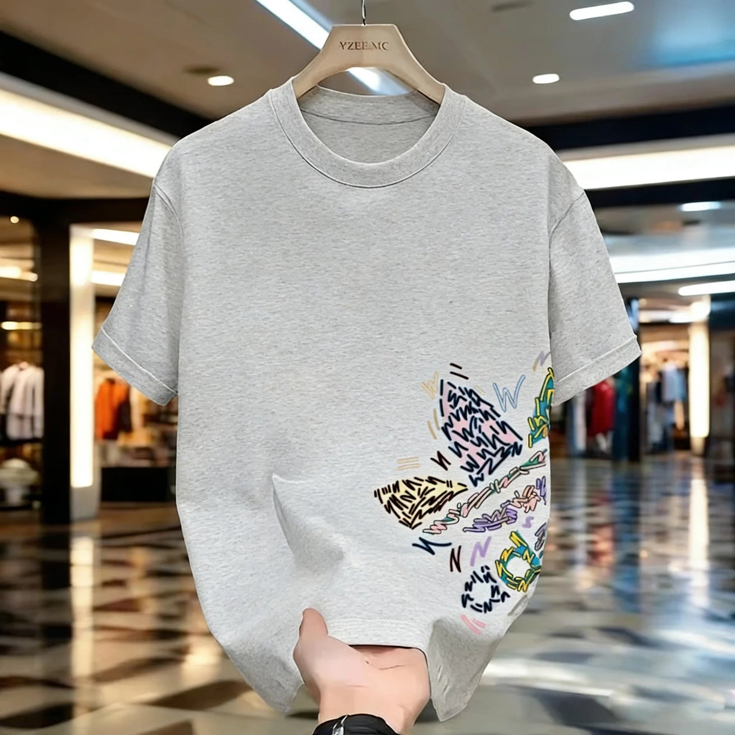 2026 Fashionable Bestseller - Loose-Fitting Round-Neck Summer Cotton T-Shirt for Men and Women, Stylish and Breathable Top luxecrown.co.uk