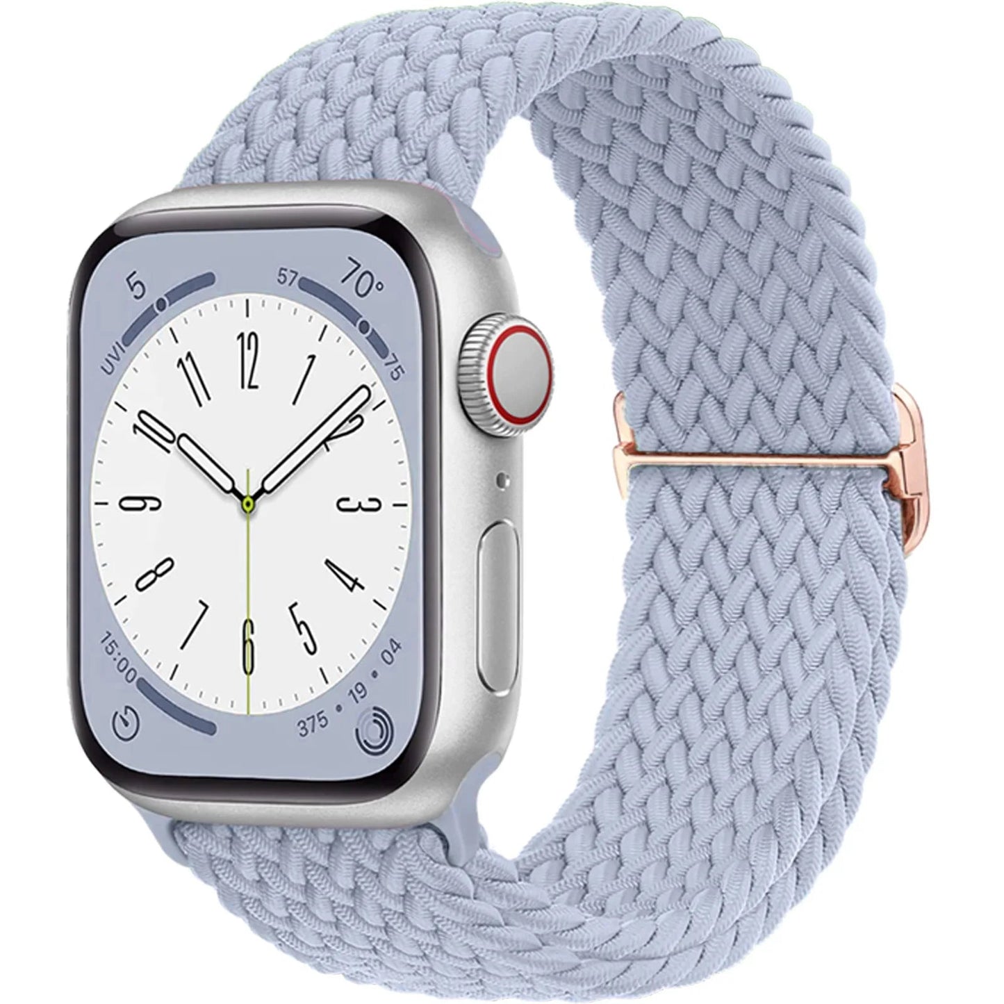 Braided Solo Loop Strap For Apple watch band 44mm 40mm 49mm 45mm 41mm Elastic Nylon bracelet iWatch series 8 3 se 6 7 Ultra 2 9 luxecrown.co.uk