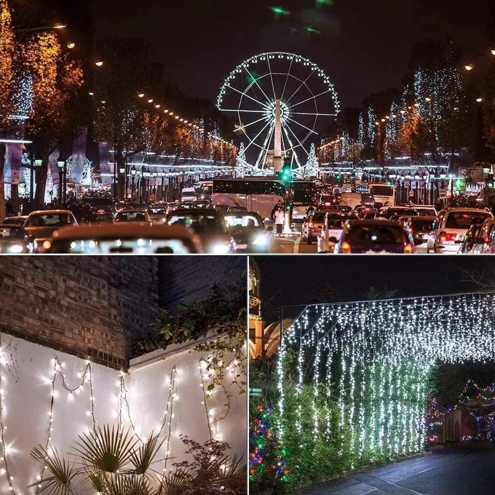 Solar String Lights Outdoor,120 LED Solar Fairy Light Waterproof for Garden Christmas Tree wedding Thanksgiving Decor and Gifts. Streetsharks