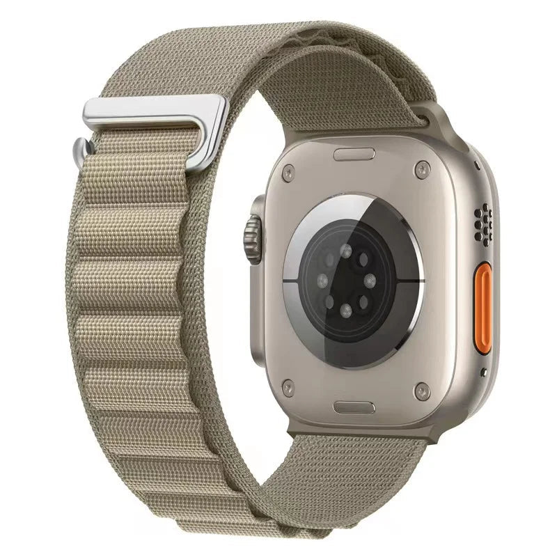 Alpine loop band for Apple watch strap 49mm 44mm 40mm 45mm 41mm 42mm 38mm 40 44 45 mm bracelet iWatch Ultra series 7 6 5 3 se 8 luxecrown.co.uk