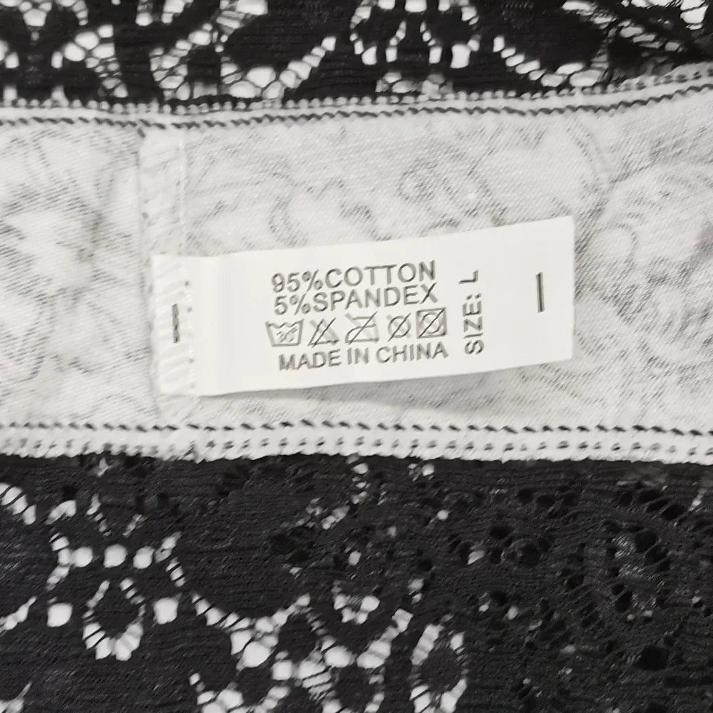 Sexy Lace Women Panties Cotton Underwear Girls Bow Briefs New Ladies Bikini 5 Pcs/set Streetsharks