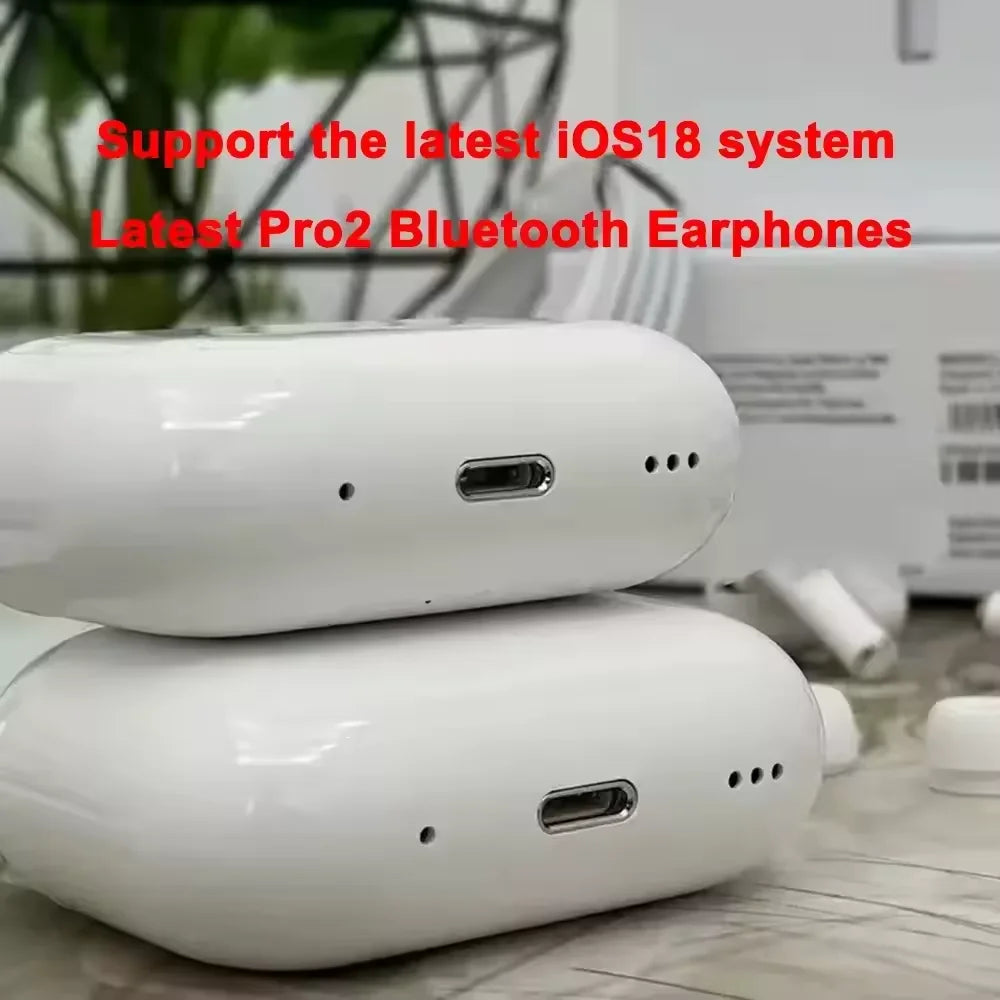 IOS18 ANC Pro 2 Wireless Earbuds: Active Noise Cancelling