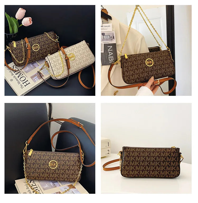 New Luxury Women's Shoulder Bag Brand Designer Purses And Handbags Ladies Crossbody Bag Fashion Chain Small Tote Messenger Bags Streetsharks