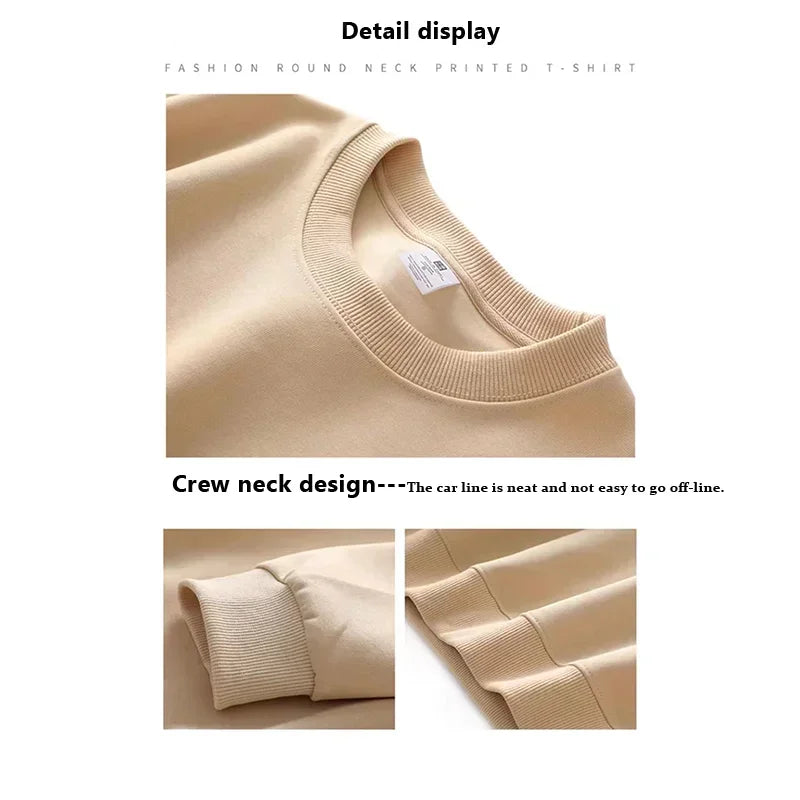 High-quality Summer Short-sleeved Women Loose Trendy Brand New Round Neck T-shirt Fashion 2024 Cotton Top Luxury Brand Men's Streetsharks