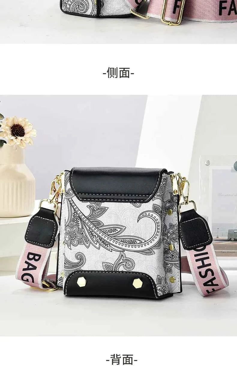 Fashionable New Women'S Mobile Phone Bag High-Quality Casual Shoulder Crossbody Bag Hot Selling Niche Designer Small Square Bag