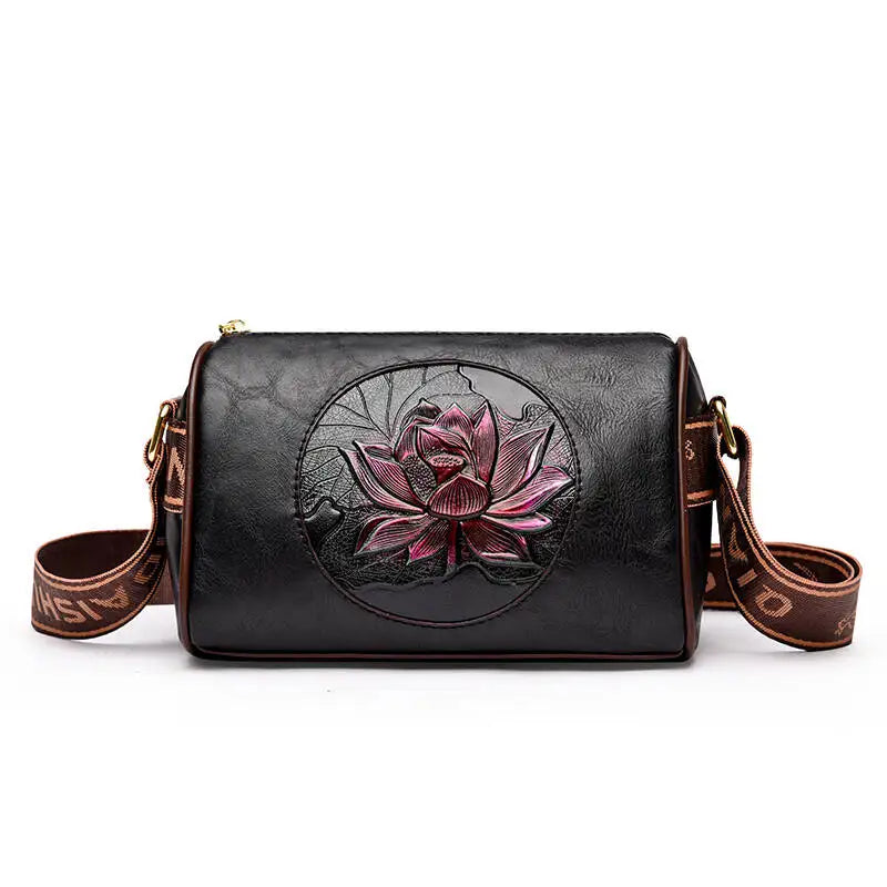 Luxury Handbag Fashion Print Large Capacity Soft Leather Women Shoulder Crossbody Bag Leisure Designer Ladies Purses and Handbag luxecrown.co.uk