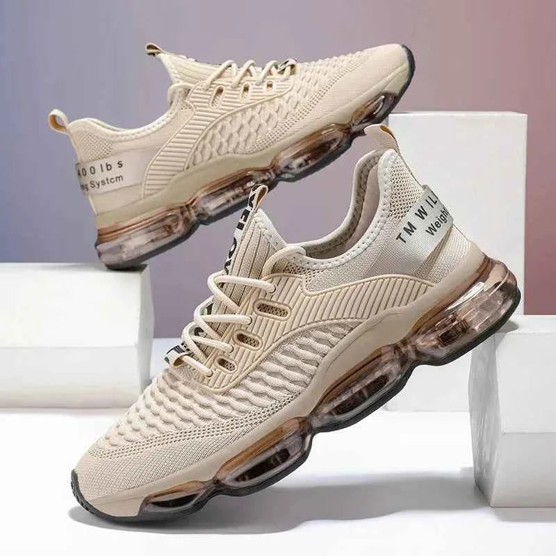 Shock Absorption Running Shoes Breathable Mesh Upgraded Version Summer New Style for Teenagers Sports Sneakers Comfortable Slip-
