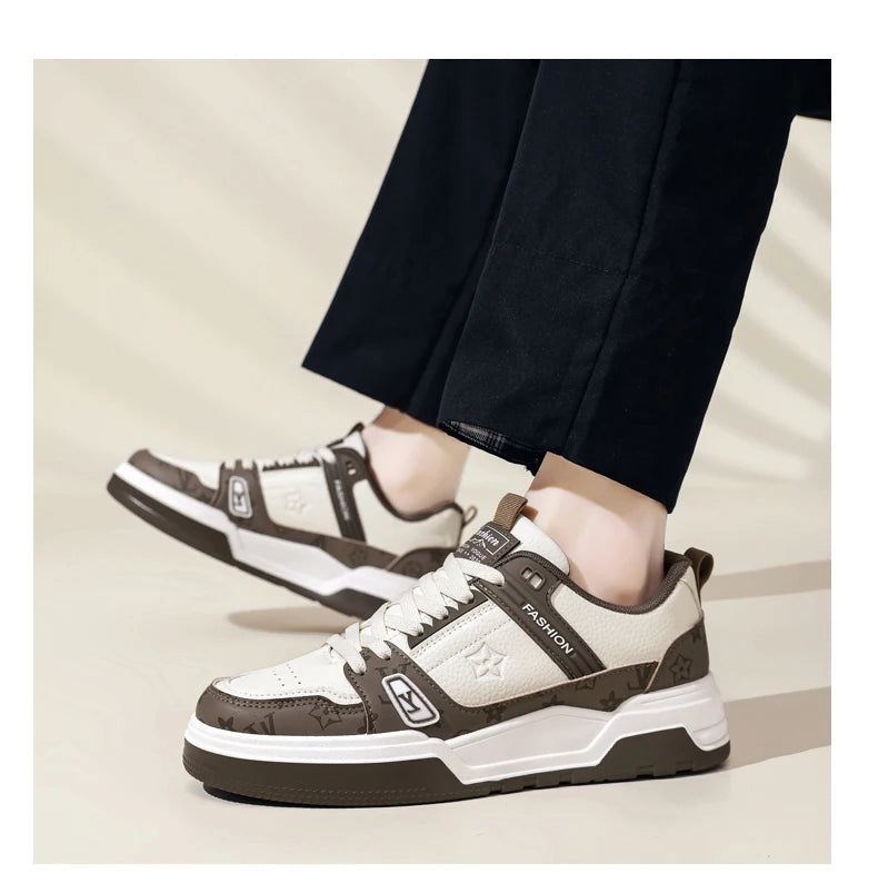 Classic Brand Designer Shoes For Men Street Style Skateboard Shoes Men Casual Sneakers Comfortable Platform Men's Sports Shoes luxecrown.co.uk