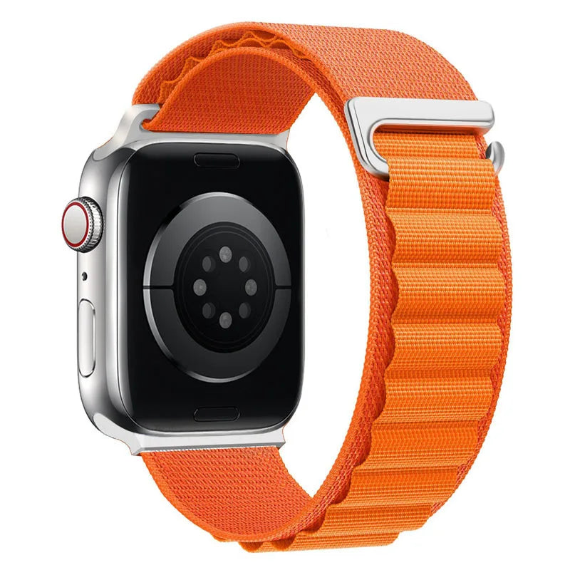 Alpine loop band for Apple watch strap 49mm 44mm 40mm 45mm 41mm 42mm 38mm 40 44 45 mm bracelet iWatch Ultra series 7 6 5 3 se 8 luxecrown.co.uk