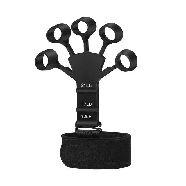 Finger Exerciser Trainer Hand Grip Strengthener Rock Climbing Finger Exerciser Trainers Gripper Exerciser Hand Strength Exercise Streetsharks