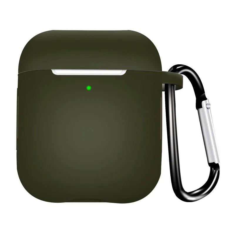 AirPods 2nd Generation Case Cover with Hook - Protective Earmuff Case