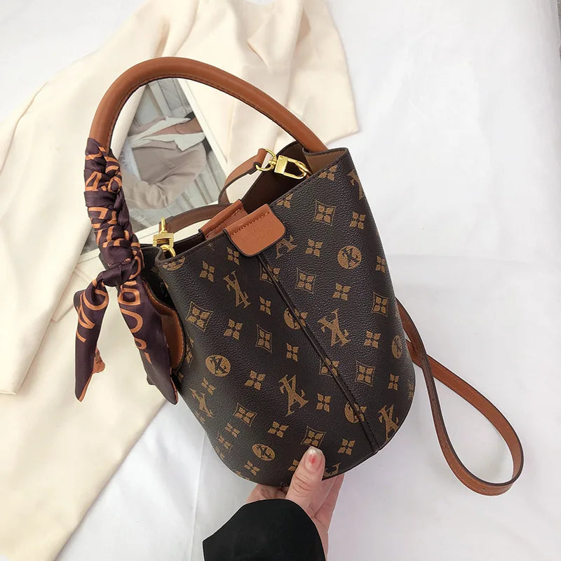 Advanced fashion bag for women 2025 new casual women's bag, large capacity bucket bag, shoulder bag, diagonal cross bag luxecrown.co.uk
