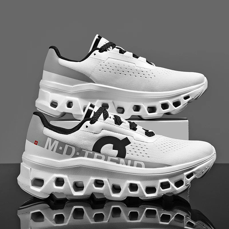 Men Sports Shoes Luxury Casual Sneakers Mesh Running Shoes Summer Lightweight Platform Fashion Basketball Walking Shoes for Men luxecrown.co.uk