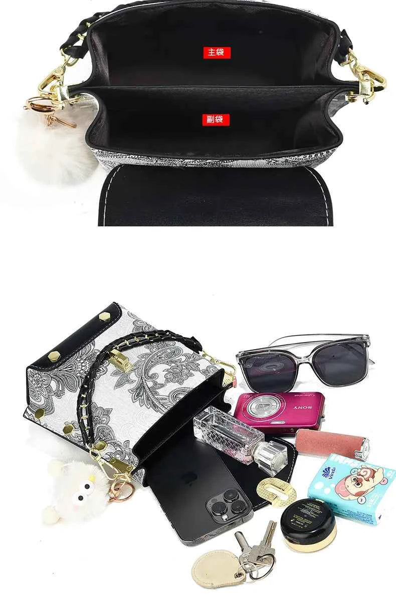 Fashionable New Women'S Mobile Phone Bag High-Quality Casual Shoulder Crossbody Bag Hot Selling Niche Designer Small Square Bag