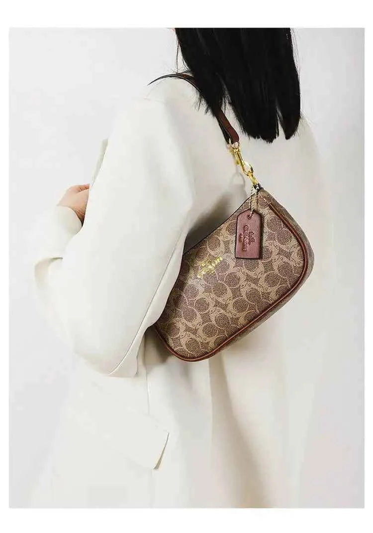 Elegant Women's Underarm Bag Hot Popular Ladies Shoulder Bag PU Leather Luxury Handbag Ladies Bag Designer Crossbody Bag