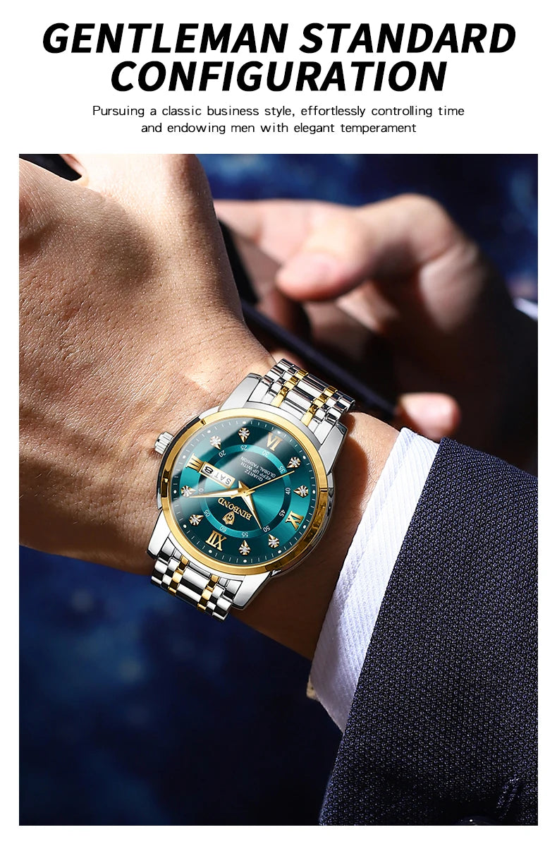 2024 Top Brand Luxury Fashion Diver Watch Men 30ATM Waterproof Date Clock Sport Watches Mens Quartz Wristwatch Relogio Masculino