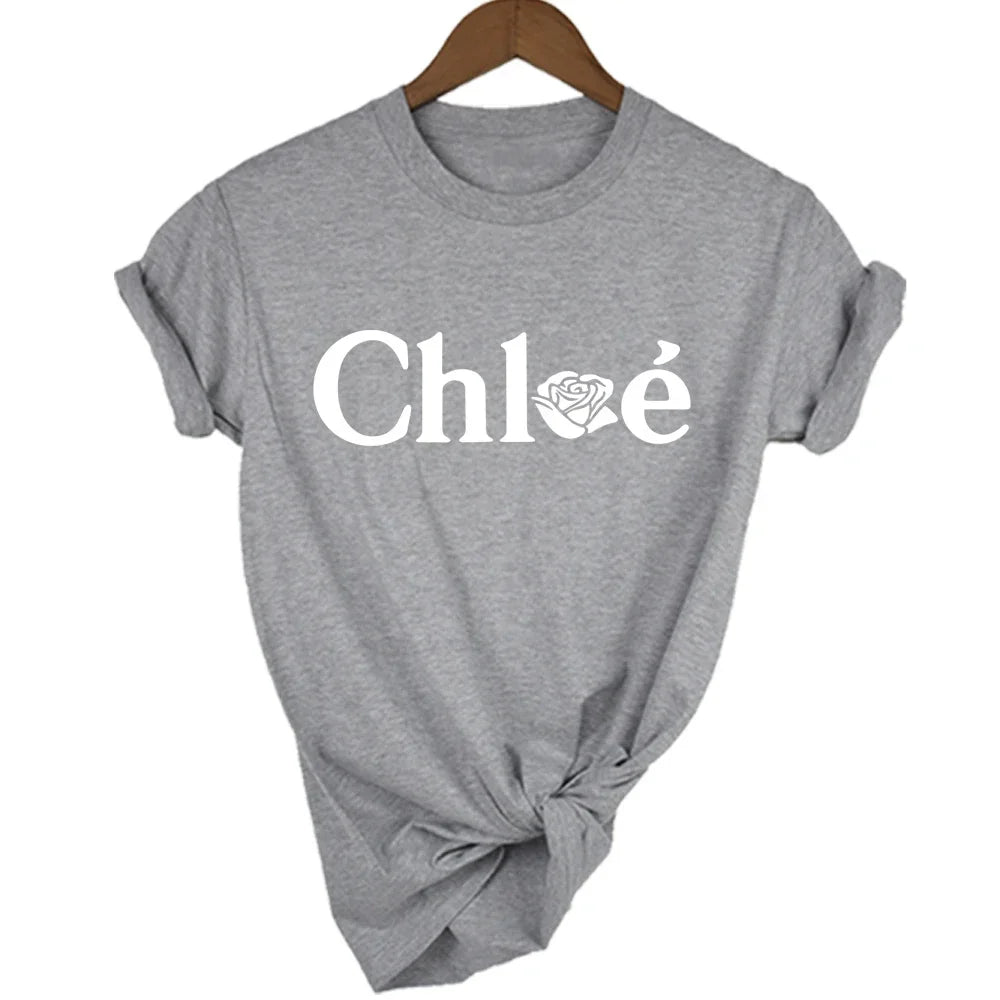 High Quality T-shirt 2024 Summer Luxury Brand Alphabet Print T-shirt Women's Fashion Graphic Women's Top Street Women's Shirt Streetsharks