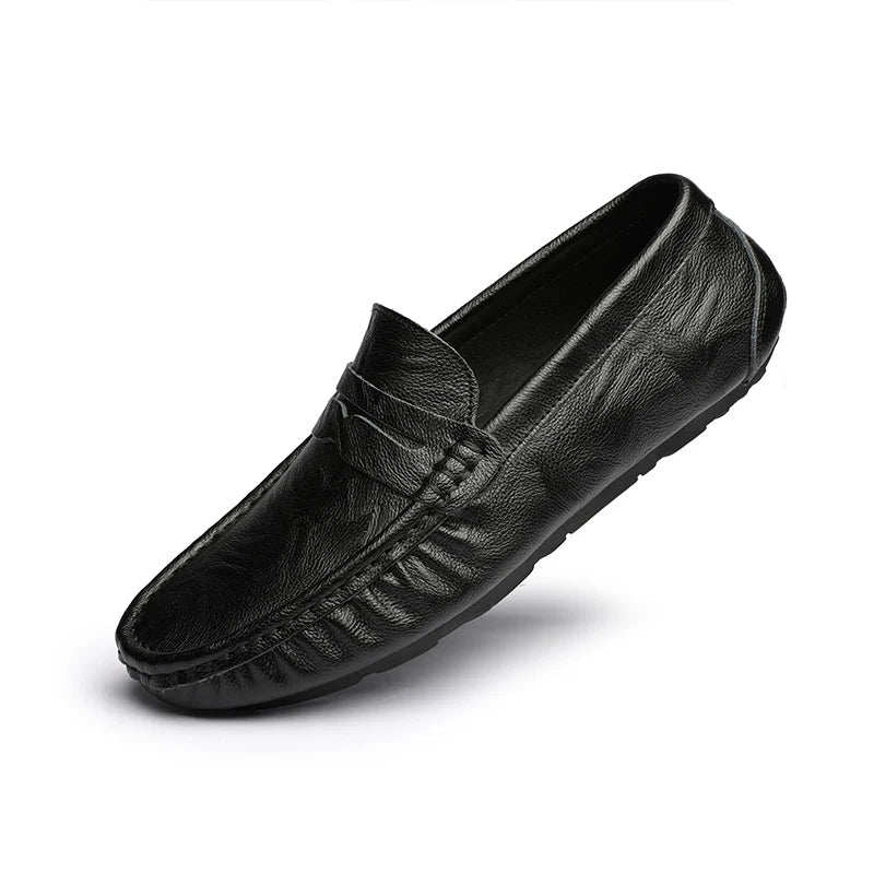 100% Top-Grain Loafers with Elegant Design for Business and Casual Settings  Men’s Stylish Fashionable Slip-On Design luxecrown.co.uk
