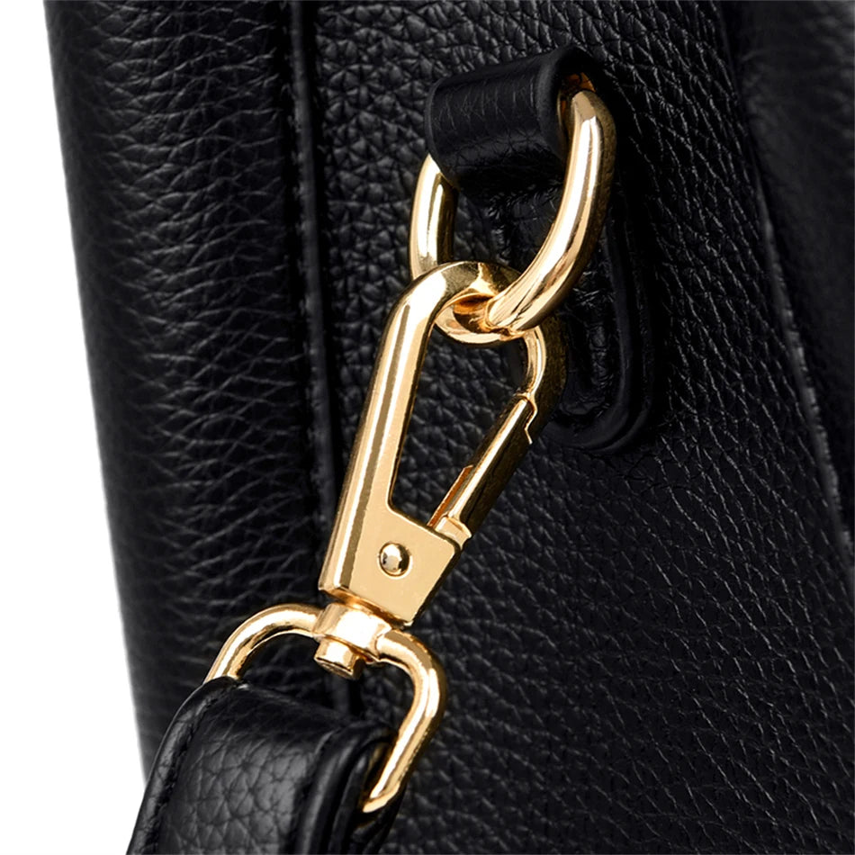 2024 Luxury Women Designer 3 Layers Shoulder Crossbody Sac Ladies Large Capacity Leather Handbags Shopper Brand Messenger Totes Streetsharks