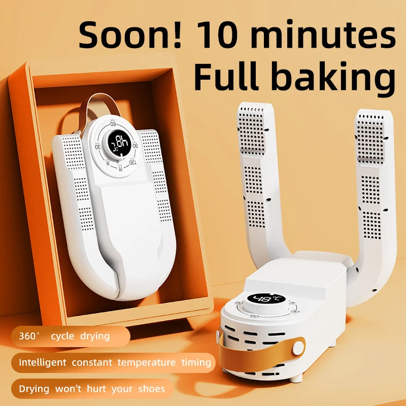 Intelligent Timer Shoe Dryer Telescopic Adjustable Dryer Quick Drying Deodorizing Sterilizing Shoe Dryer