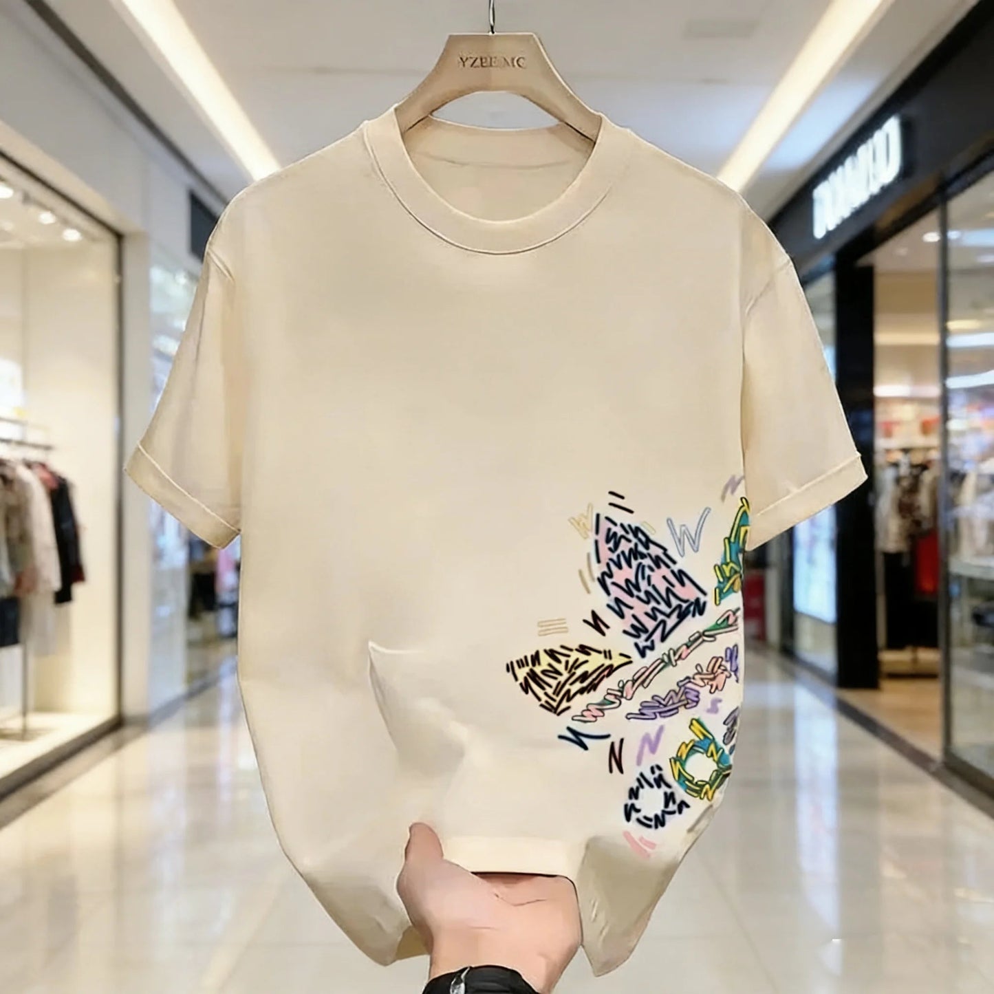 2026 Fashionable Bestseller - Loose-Fitting Round-Neck Summer Cotton T-Shirt for Men and Women, Stylish and Breathable Top luxecrown.co.uk