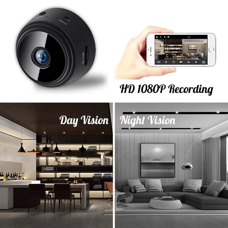 A9 WiFi Mini Camera Wireless Video Recorder Security Protection Camera Smart Home Monitoring Camera For Infants And Pets luxecrown.co.uk