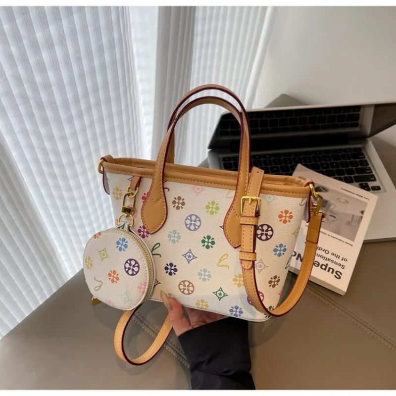 Women Luxury High End Leather Tote Bag Fashion Elegant Shoulder Handbag Classic Crossbody Daily Commuter Look luxecrown.co.uk