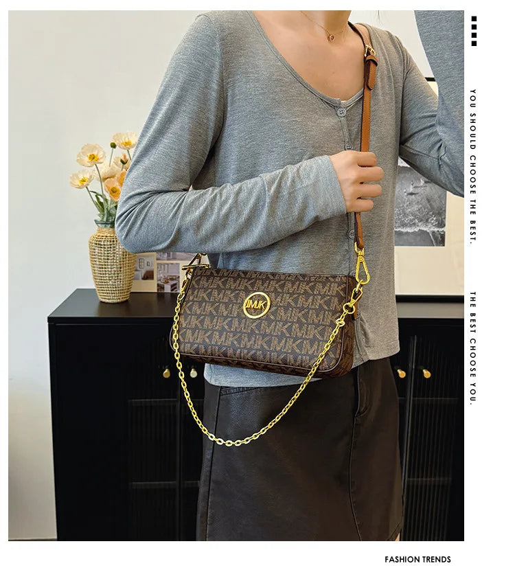 New Luxury Women's Shoulder Bag Brand Designer Purses And Handbags Ladies Crossbody Bag Fashion Chain Small Tote Messenger Bags Streetsharks