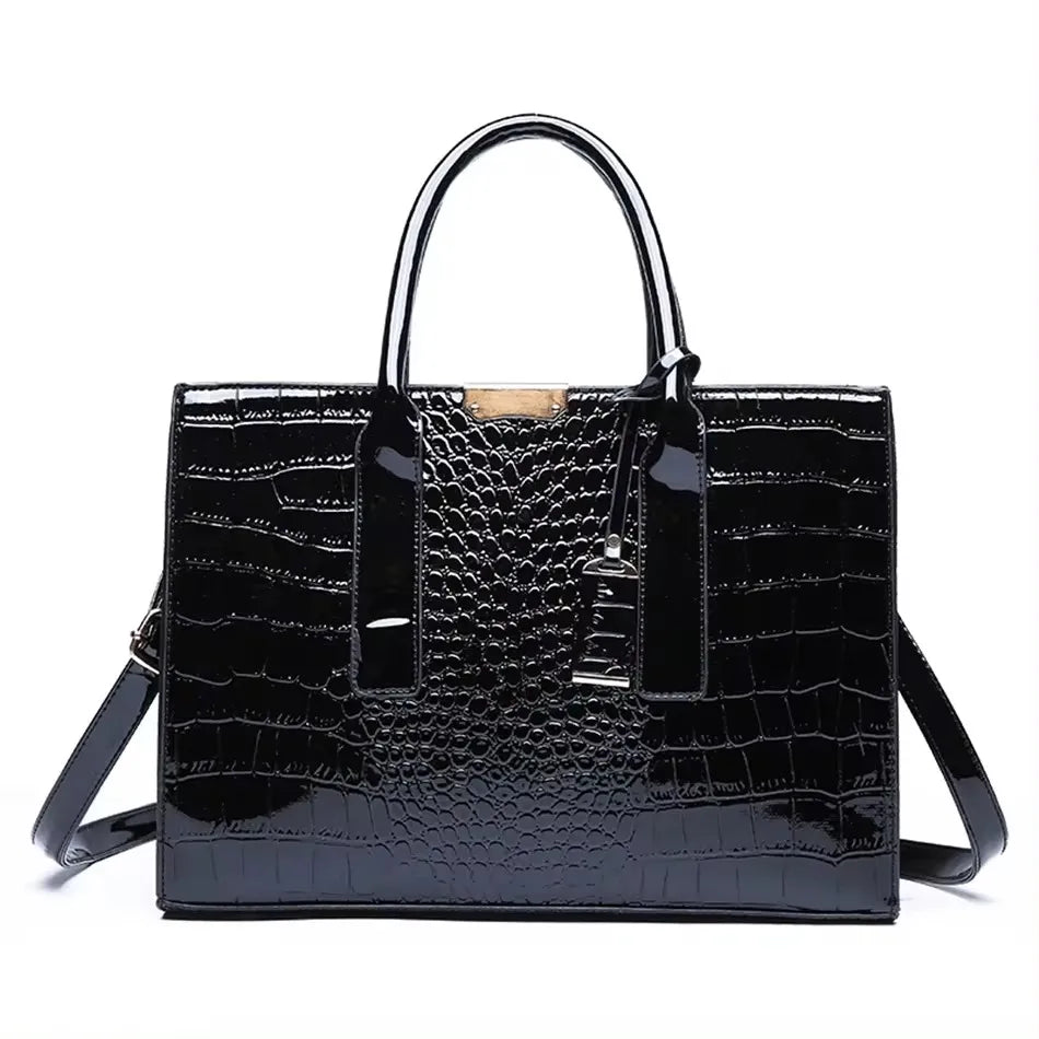 Brand Leather 3 Layers Alligator Crossbody Bag for Women Female Shoulder Messenger Sac Luxury Designer Ladies Handbags Streetsharks