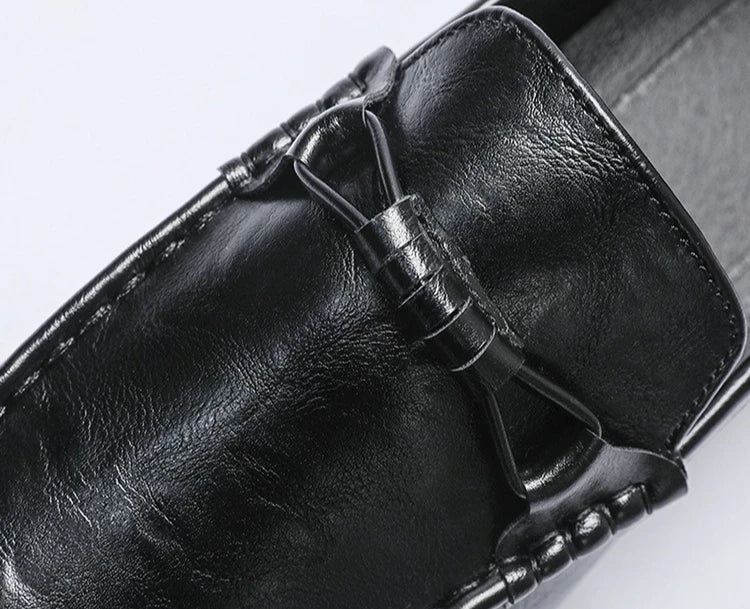 Summer men's loafers soft soled men's leather shoes comfortable driving shoes luxecrown.co.uk