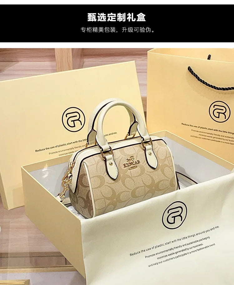 Luxury women's handbag, shoulder bag, high-end sense, crossbody bag, 2025 new autumn and winter fashion versatile pillow bag luxecrown.co.uk