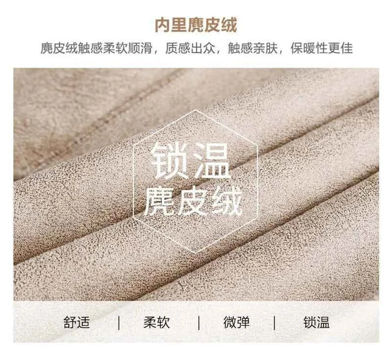 Female Winter Slim Grain Wool Middle Long Coat Women New Middle-Aged And Elderly Cashmere Thickened Imitation Lamb Wool Overcoat