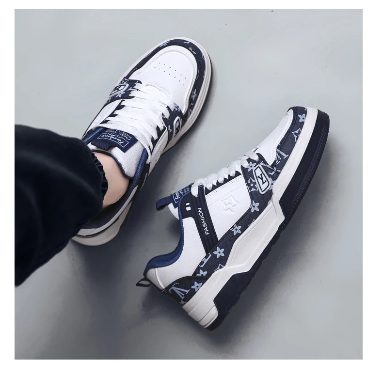 Classic Brand Designer Shoes For Men Street Style Skateboard Shoes Men Casual Sneakers Comfortable Platform Men's Sports Shoes luxecrown.co.uk