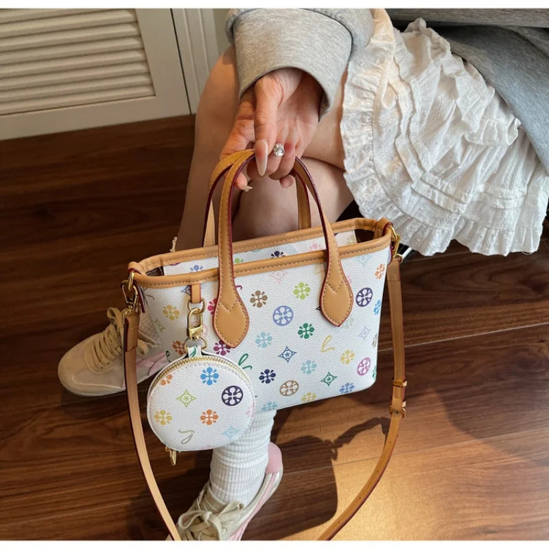 Women Luxury High End Leather Tote Bag Fashion Elegant Shoulder Handbag Classic Crossbody Daily Commuter Look luxecrown.co.uk