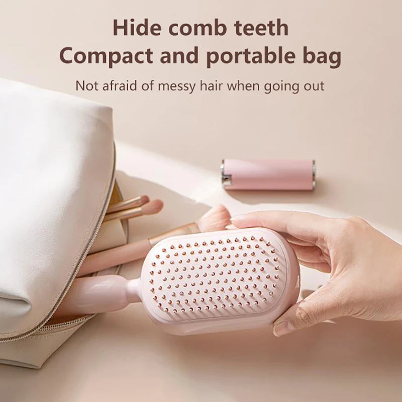 Telescopic Magic Comb Not Stick Hair Brush Portable Fluffy Hairdressing Comb Anti Static Styling Tools Streetsharks