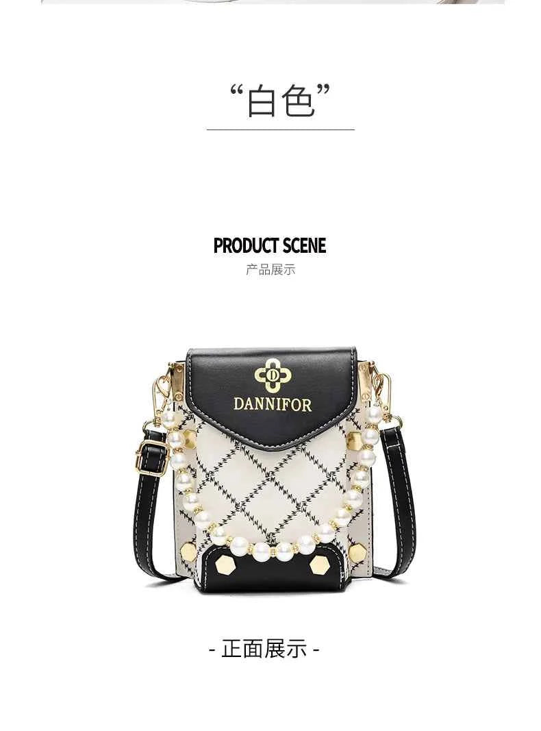 New Autumn PU Leather Women's Handbag Cell Phone Wallet Fashion Portable Shoulder Bag Hundred Simple Mini Small Bag Bolso Mujer