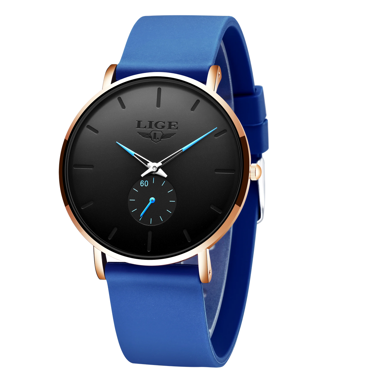 LIGE New Fashion Mens Watches Top Brand Luxury Sport Waterproof Simple Ultra-Thin Watches Men Quartz Clock Relogio Masculino+Box luxecrown.co.uk