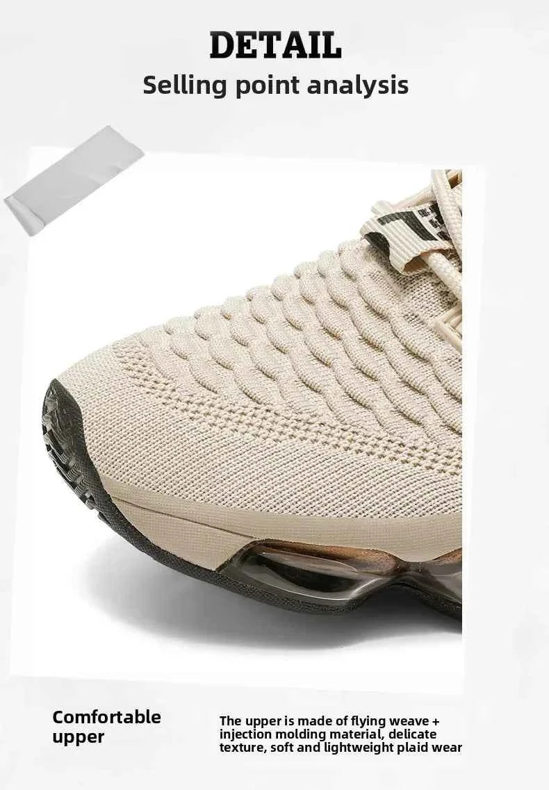 Shock Absorption Running Shoes Breathable Mesh Upgraded Version Summer New Style for Teenagers Sports Sneakers Comfortable Slip-