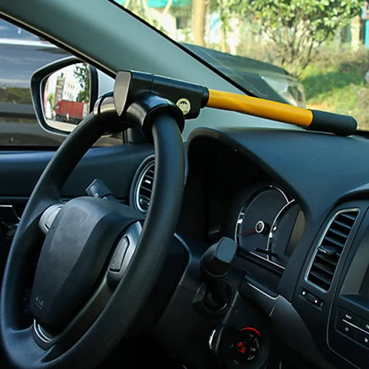 Car Accessories Anti-theft Car Lock Heavy Duty Car Steering Wheel Lock with High Visibility Anti-theft Device for Simple