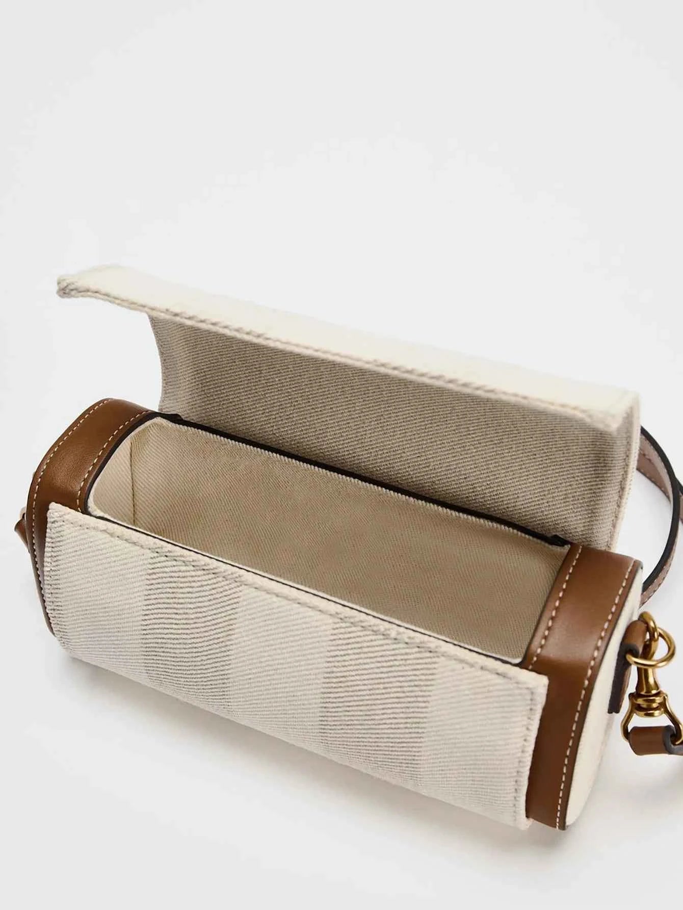 Wide Strap women's Vintage Crossbody Bag Summer Tote Ladies Luxury Handbags One Shoulder Armpit Small Cylinder Bags For Femele