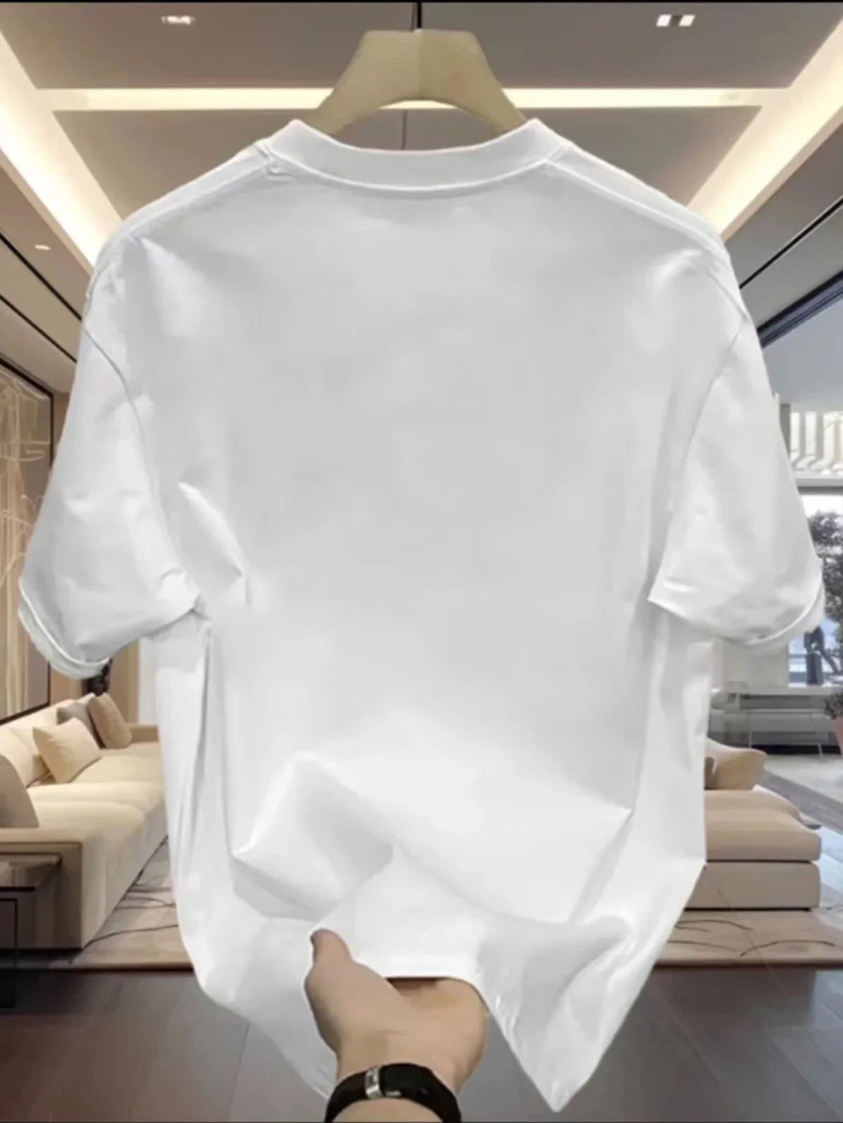 Camiseta estampada de manga corta para hombre camisa de moda de verano Harajuku 2024 Streetsharks