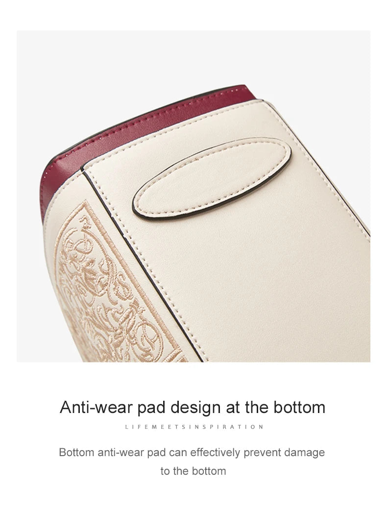 FOXER Split Leather 2026 New Large Tote Handbag Women's Shoulder Bag Chinese Classic Embroidery Best Gift for Mom luxecrown.co.uk