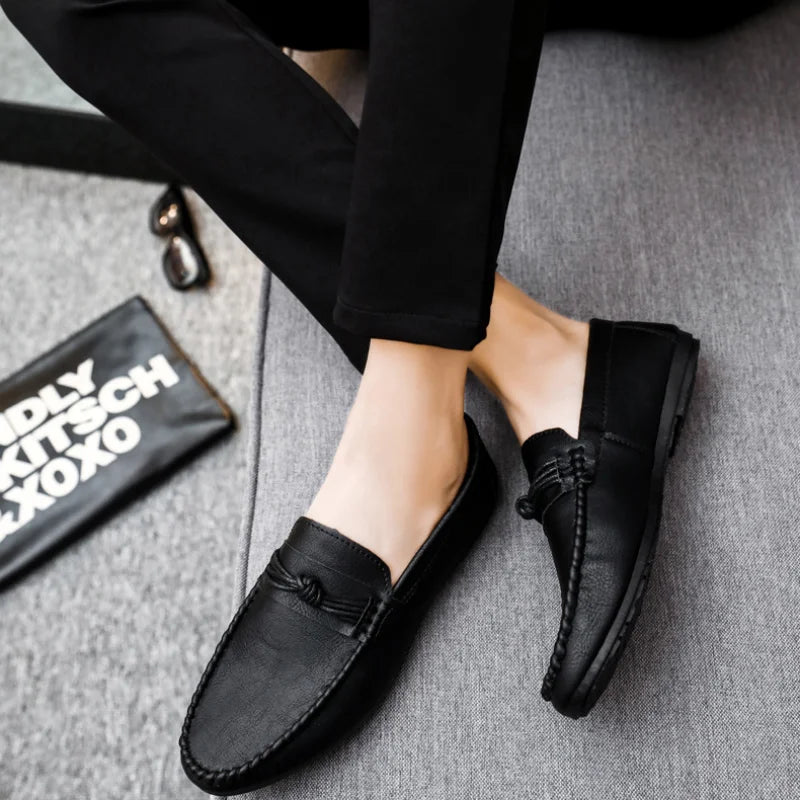 Men's Shoes 2025 Mens Moccasins Comfortable Slip-on Driving Shoes Fashion Men Casual Shoes Summer Versatile Zapatos Para Hombres luxecrown.co.uk